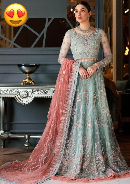 Eman Adeel Mirha Luxury Embroidered Net Bridal Ensemble Introducing the Mirha Bridal Collection 2022 by Eman Adeel, a masterpiece of luxury and craftsmanship.........