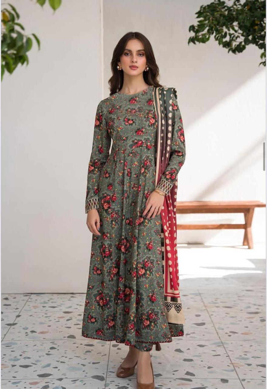 JAZMIN PRINTS (Premium Khaddar) - Winter Collection