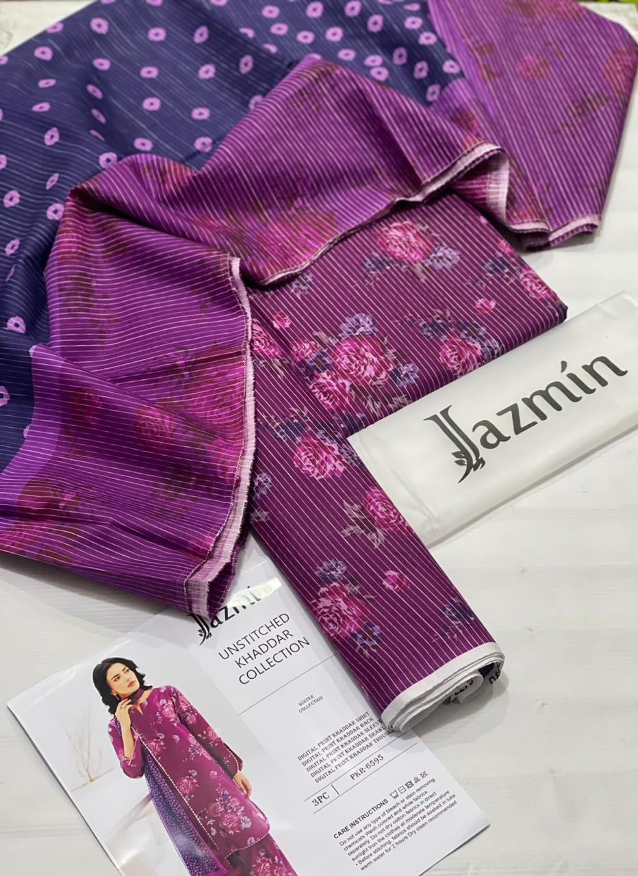 JAZMIN PRINTS (Premium Khaddar) - Winter Collection