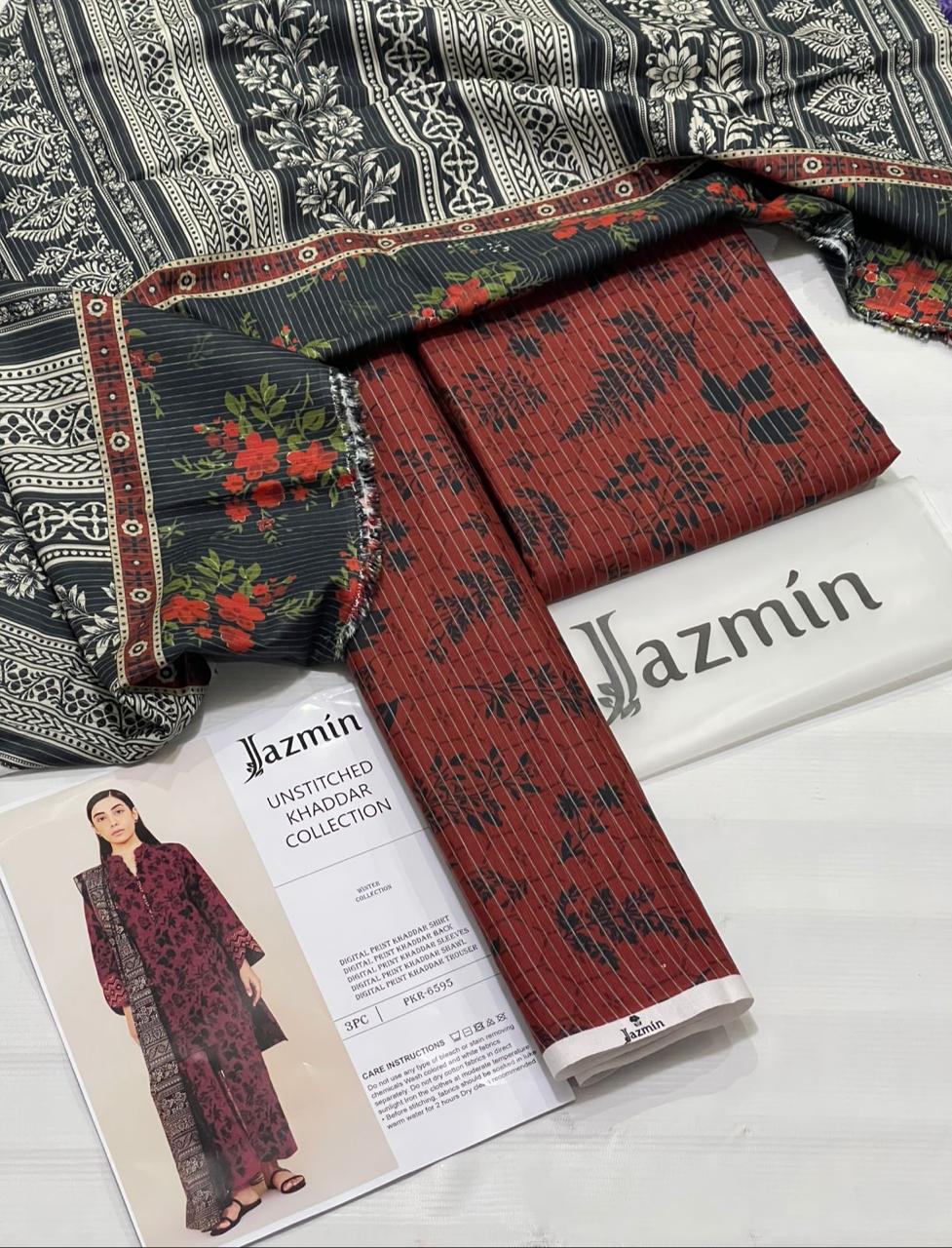 JAZMIN PRINTS (Premium Khaddar) - Winter Collection