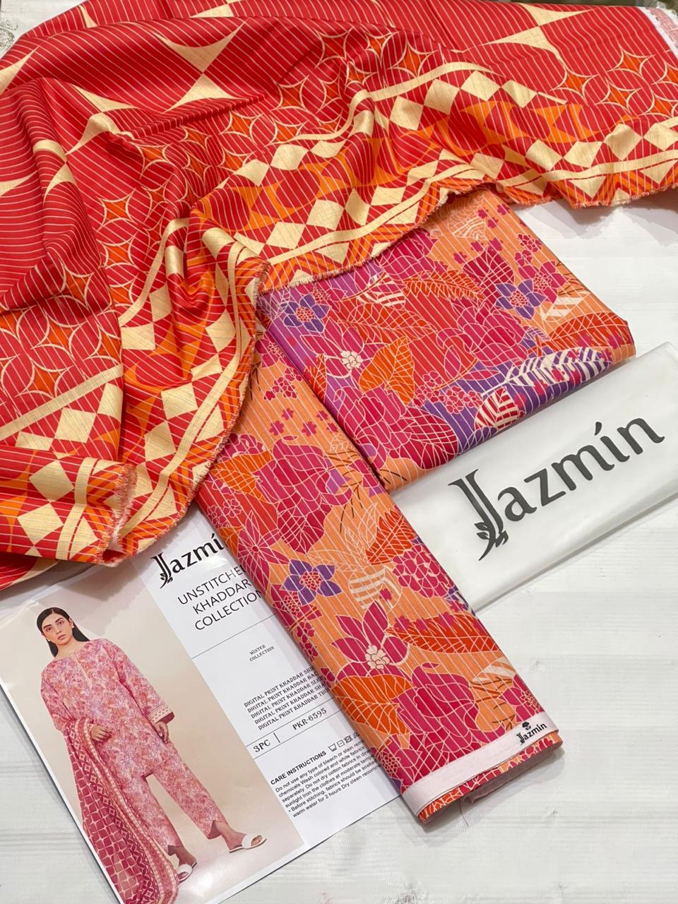 JAZMIN PRINTS (Premium Khaddar) - Winter Collection