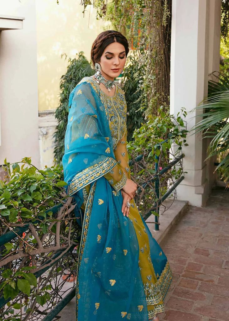 AKBAR ASLAM - Luxury Wedding Unstitched 3-Piece Suit  | Formal Wear