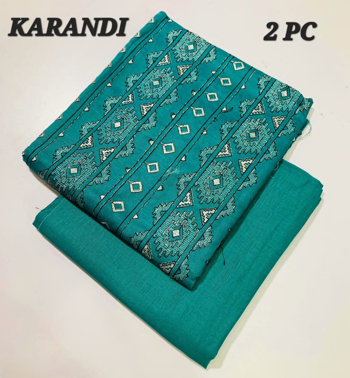 Bareeza Embroidery - Karandi 2-Piece Collection | Winter Collection