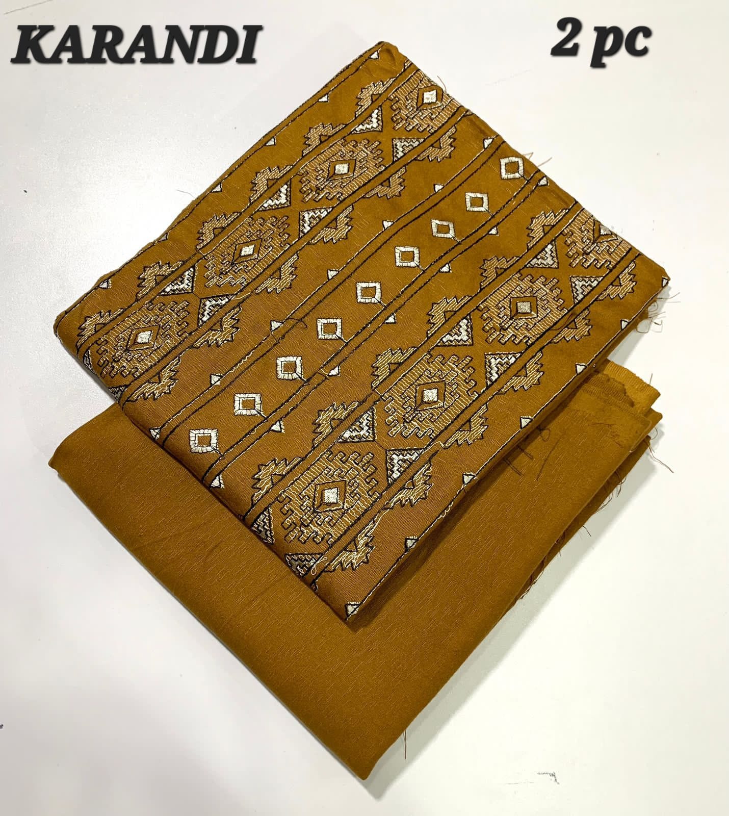 Bareeza Embroidery - Karandi 2-Piece Collection | Winter Collection