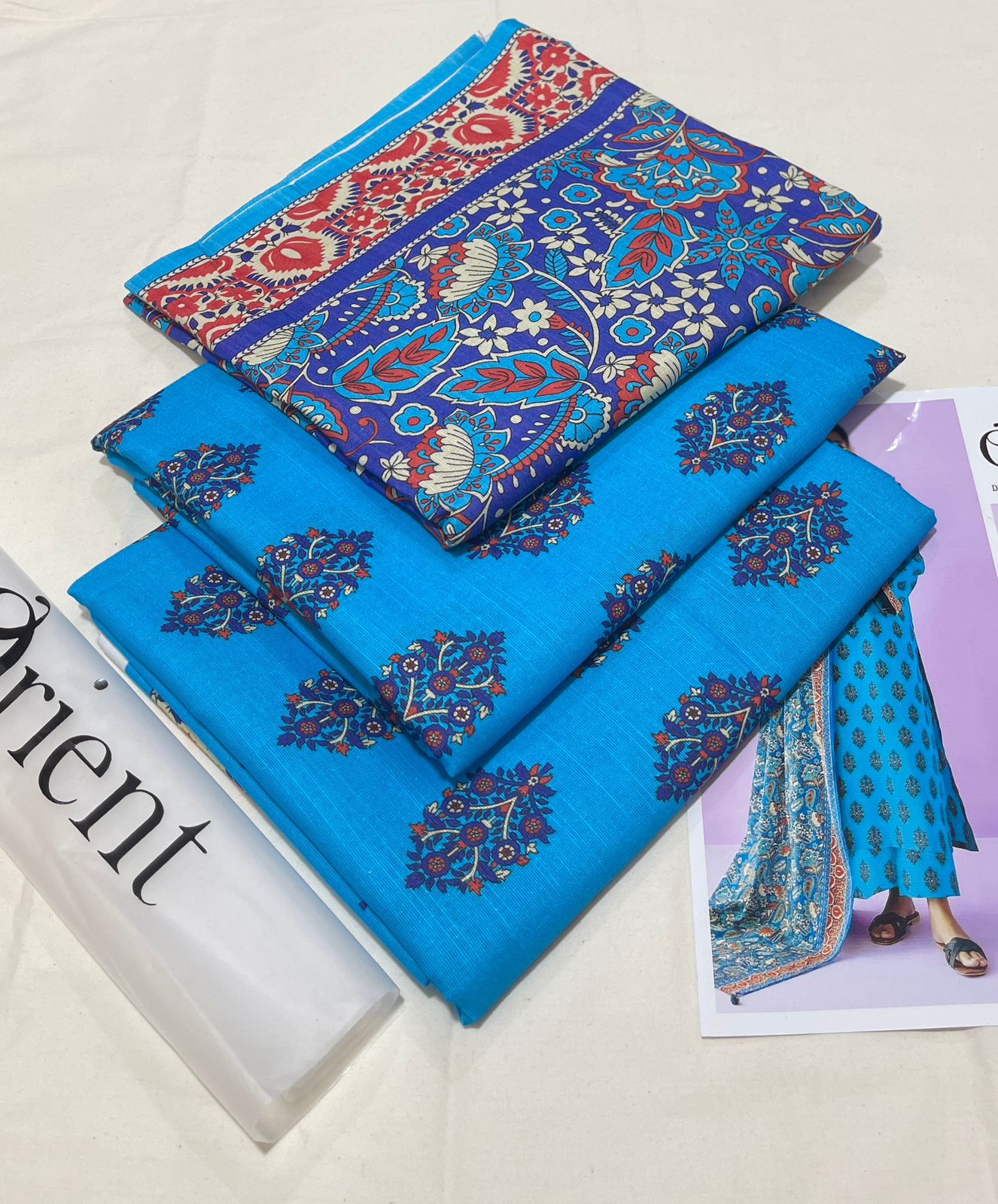 Orient 3pc Printed Khaddar | Winter Collection