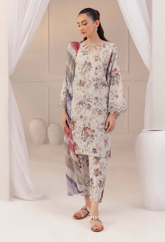 Baroque - Digital Print Karandi Volume | Winter Collection