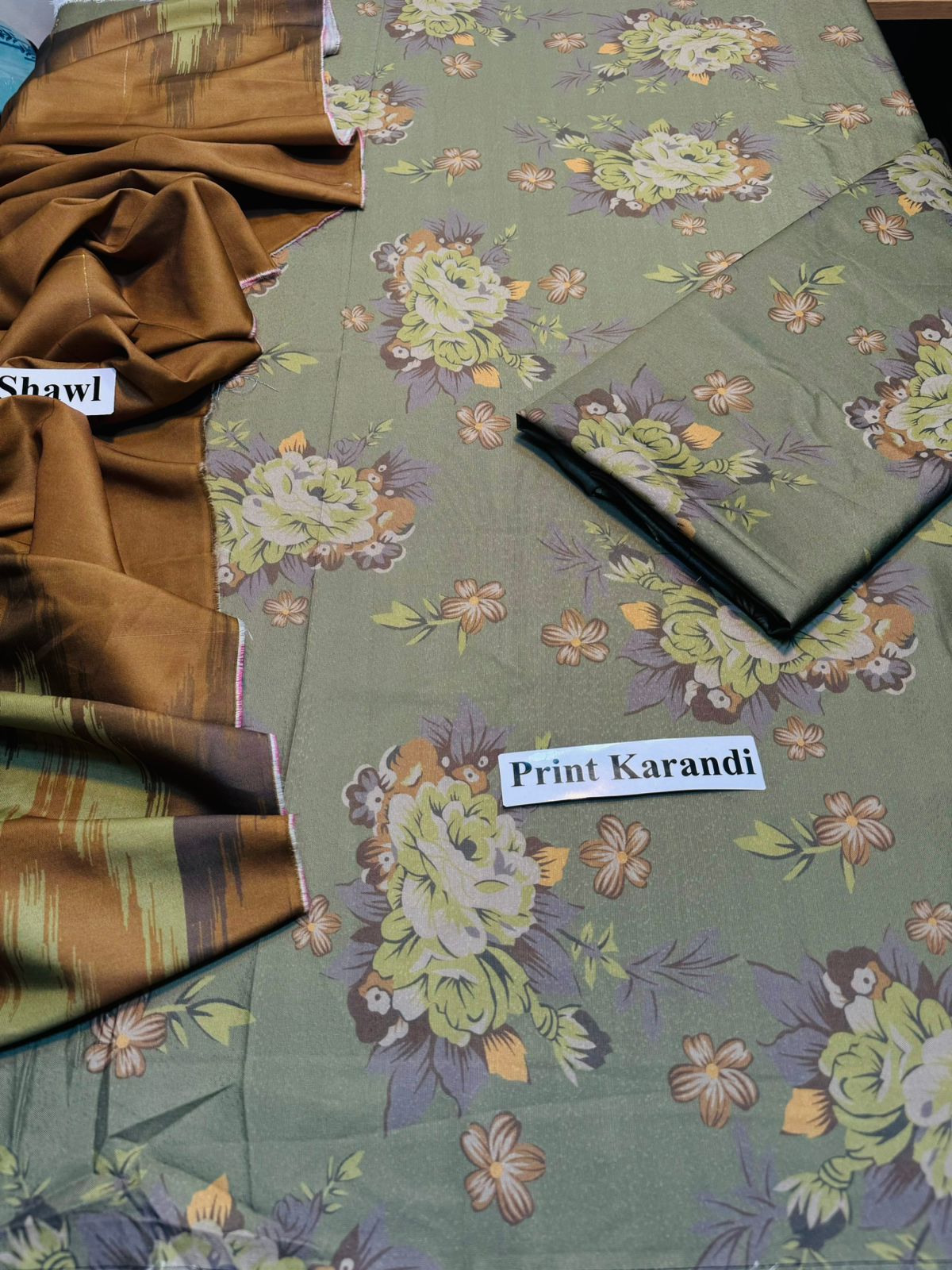 BAROQUE Digital Print Karandi Volume | Winter Collection