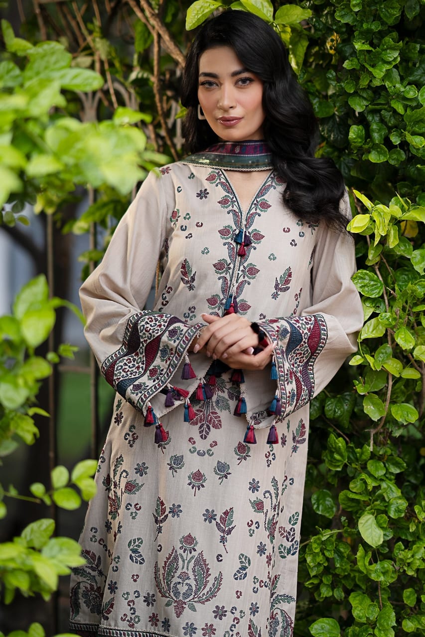 JAZMIN (Premium Dhanak) | Winter Collection