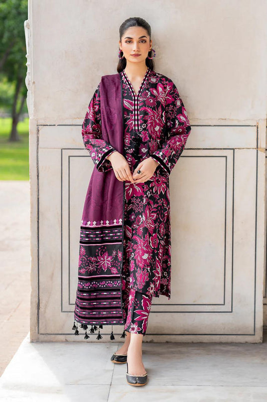 BAROQUE - Digital Print Karandi Volume | Winter Collection