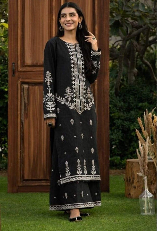 Bareeze Dhanak 2 Piece Suit | Winter Collection